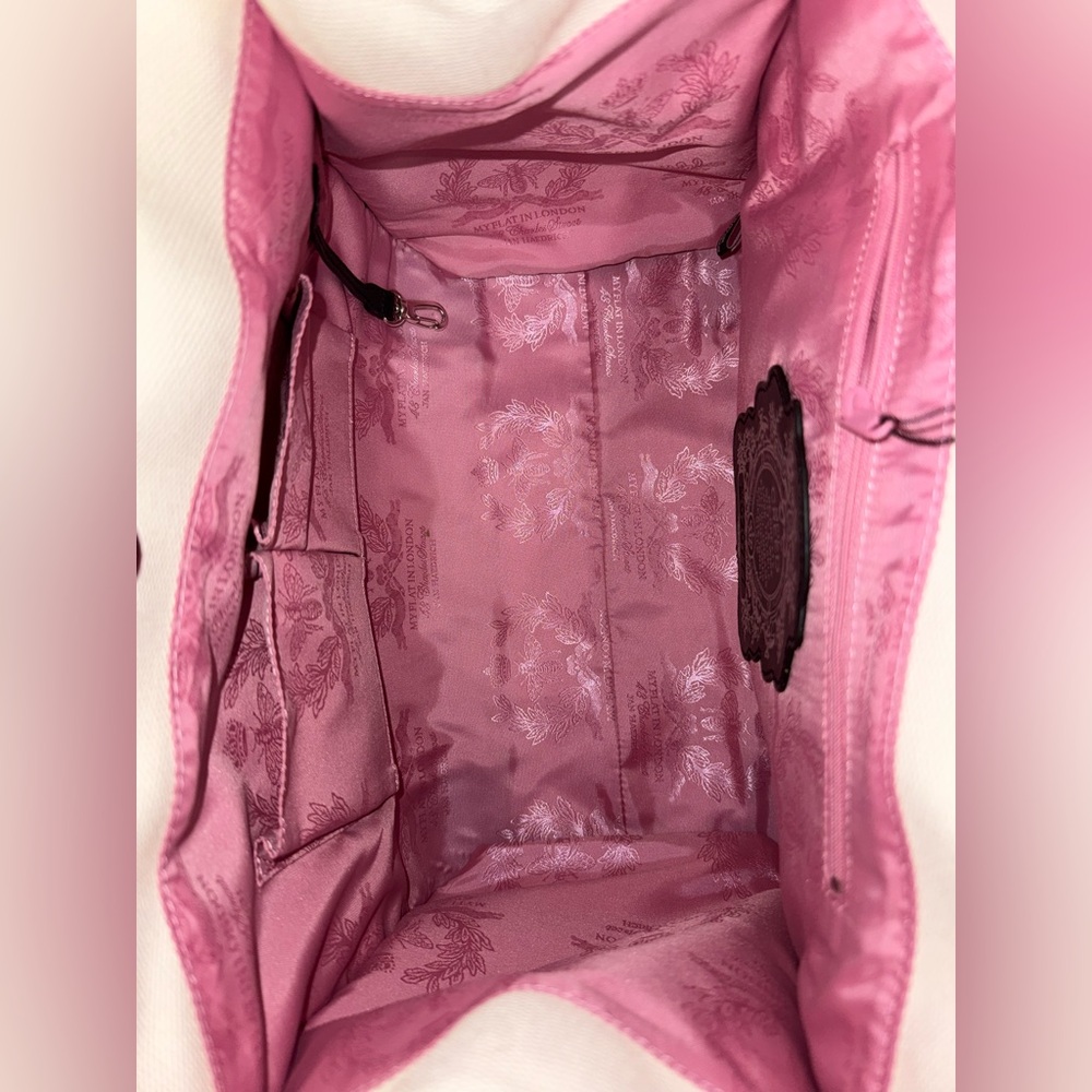 My flat in London Tote Bag Gabrielle pink - Picture 12 of 16